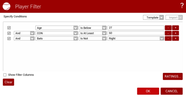 Filtering by Contact