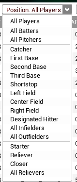 Position Drop-Down